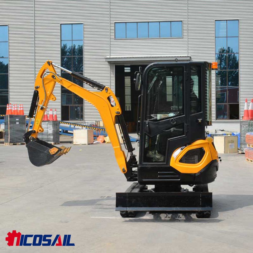 Urban Farming In China - Mini Crawler Excavator for Urban Park