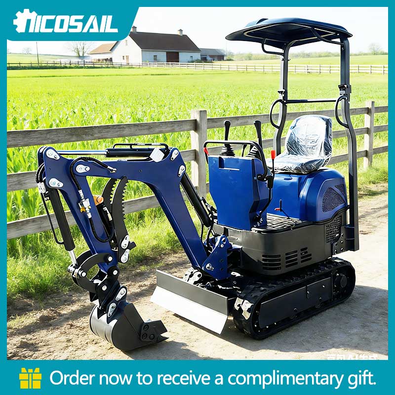 Compact 1t Mini Excavator Mult - Urban Farming In China recensie en prijs