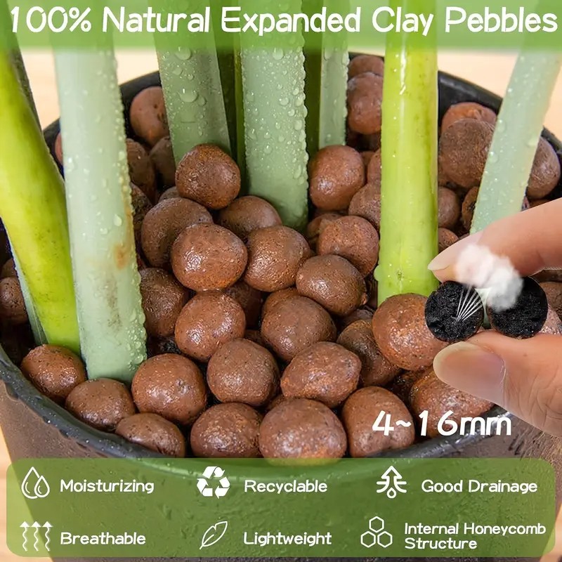 1LB Reusable Hydroponic Clay P - Clay Pebble Growing recensie en prijs
