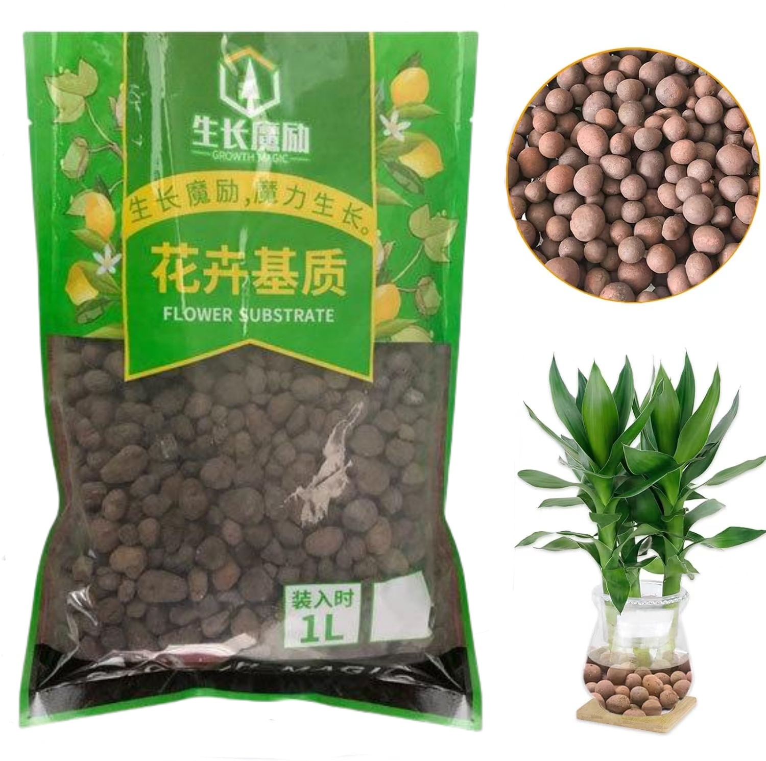 2L/1L Organic clay balls, Flow - Clay Pebble Growing recensie en prijs