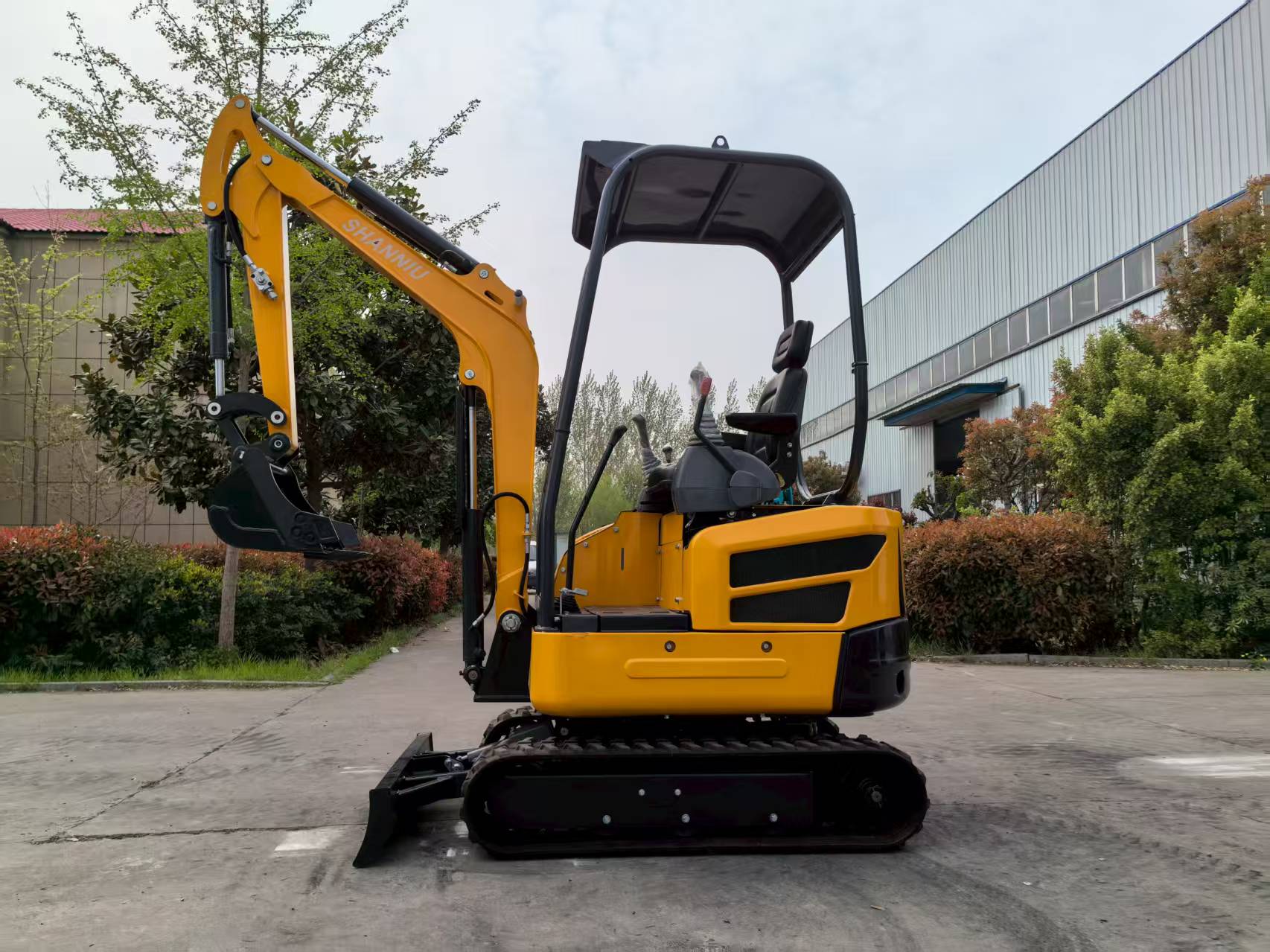 2T Tailless Small Excavator EP - Urban Farming In China recensie en prijs