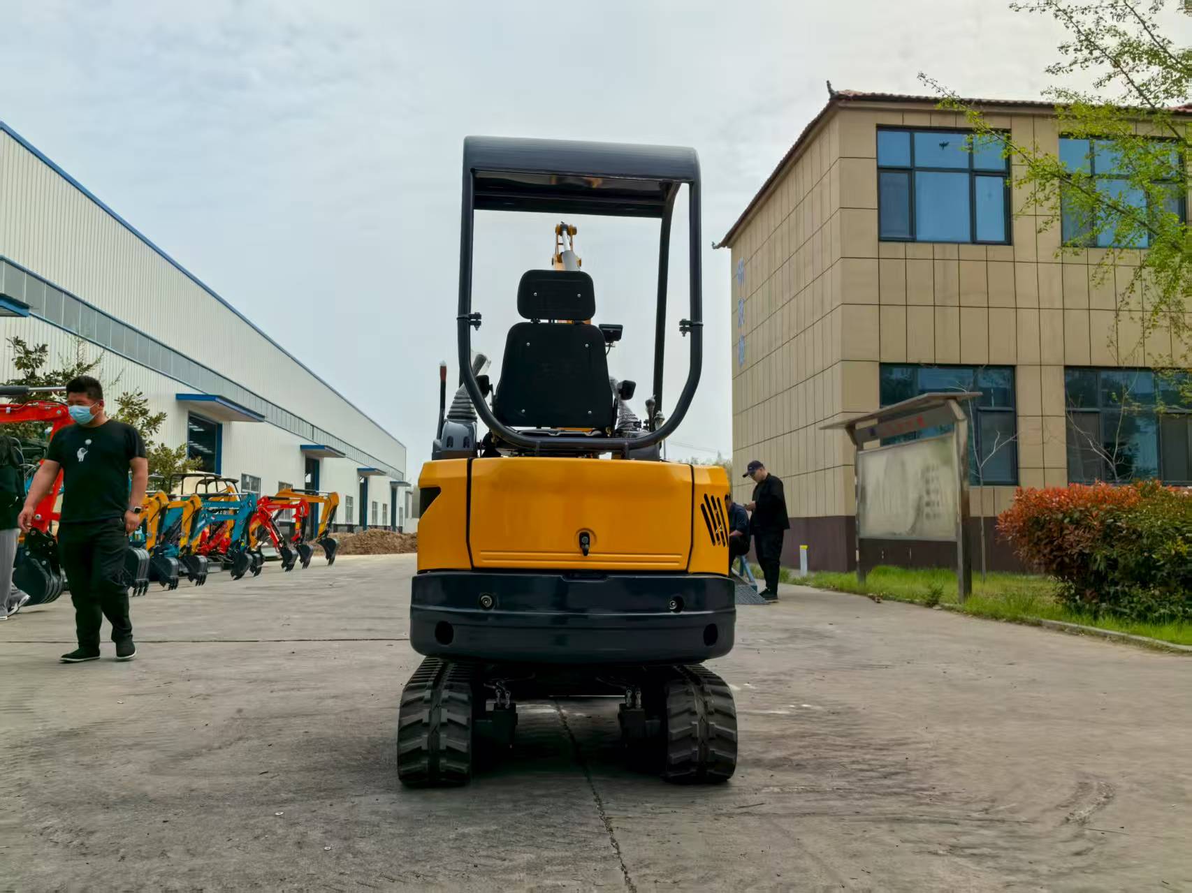 2T Tailless Small Excavator EP - Urban Farming In China recensie en prijs